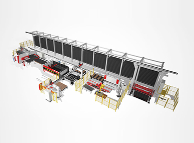 大型金属板材柔性制造系统